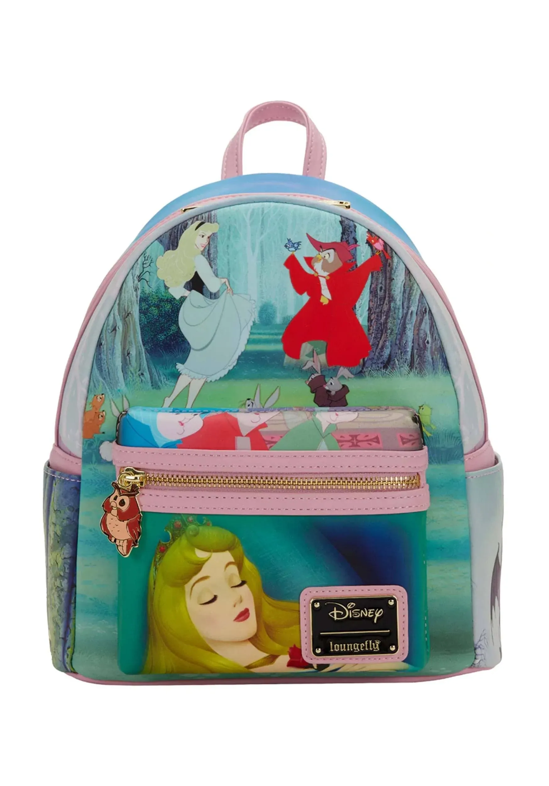 Loungefly Disney Sleeping Beauty Princess Scene Mini Backpack Bag Purse