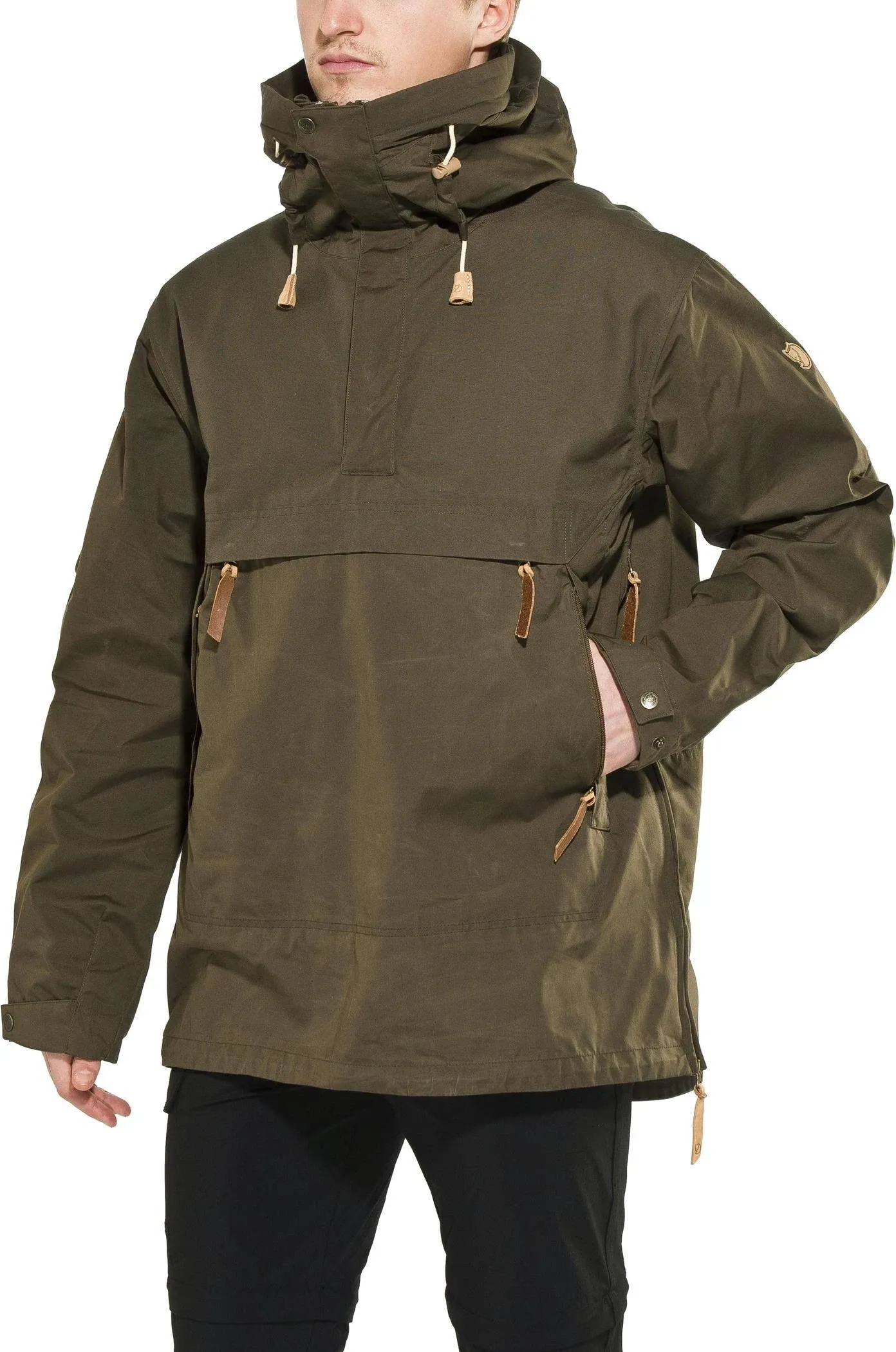 Fjallraven - Men's Anorak No. 8, Dark Olive, M