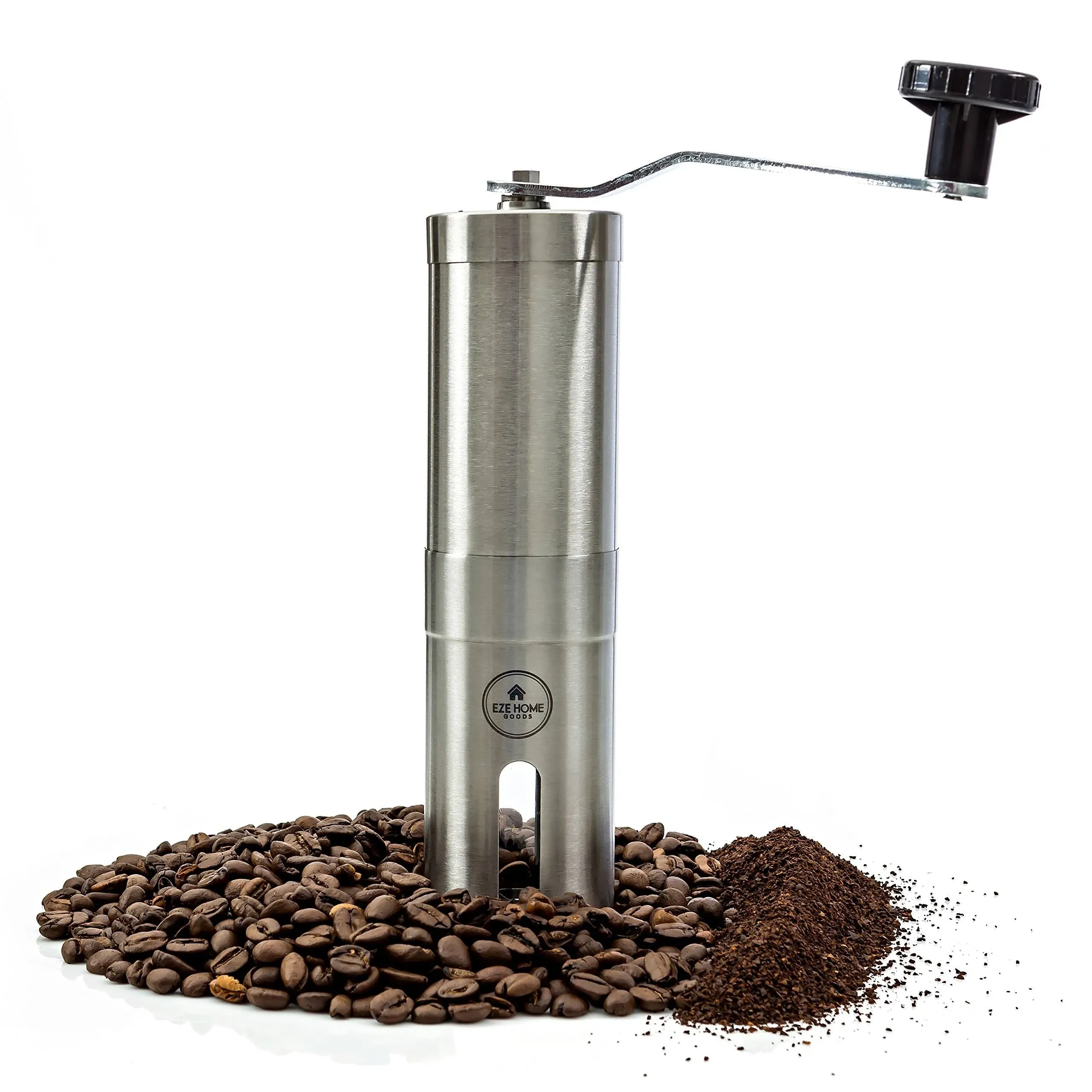 Hand Coffee Mill Grinder with Conical Ceramic Burr | Consistent Grind Every Time