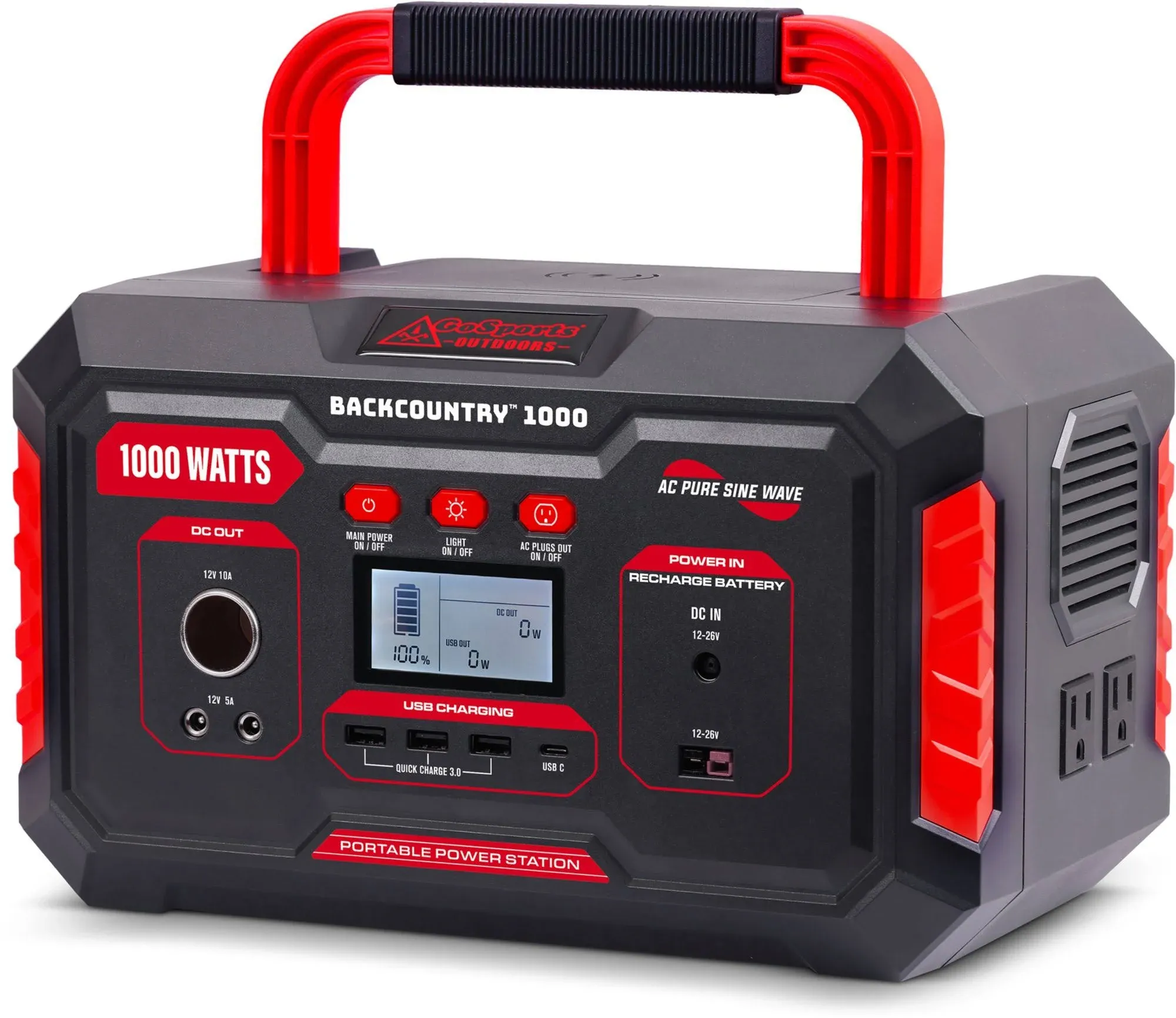 GoSports Backcountry Portable Power Station