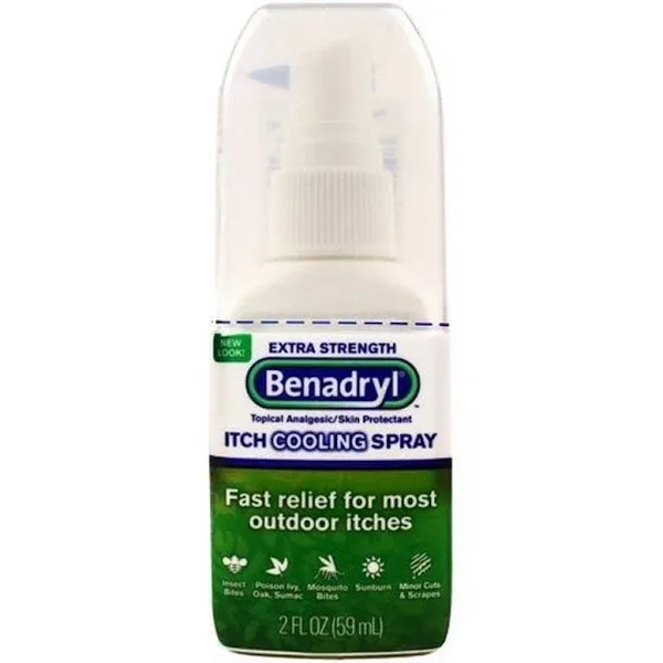 Benadryl Extra Strength Cooling Spray Itch Relief