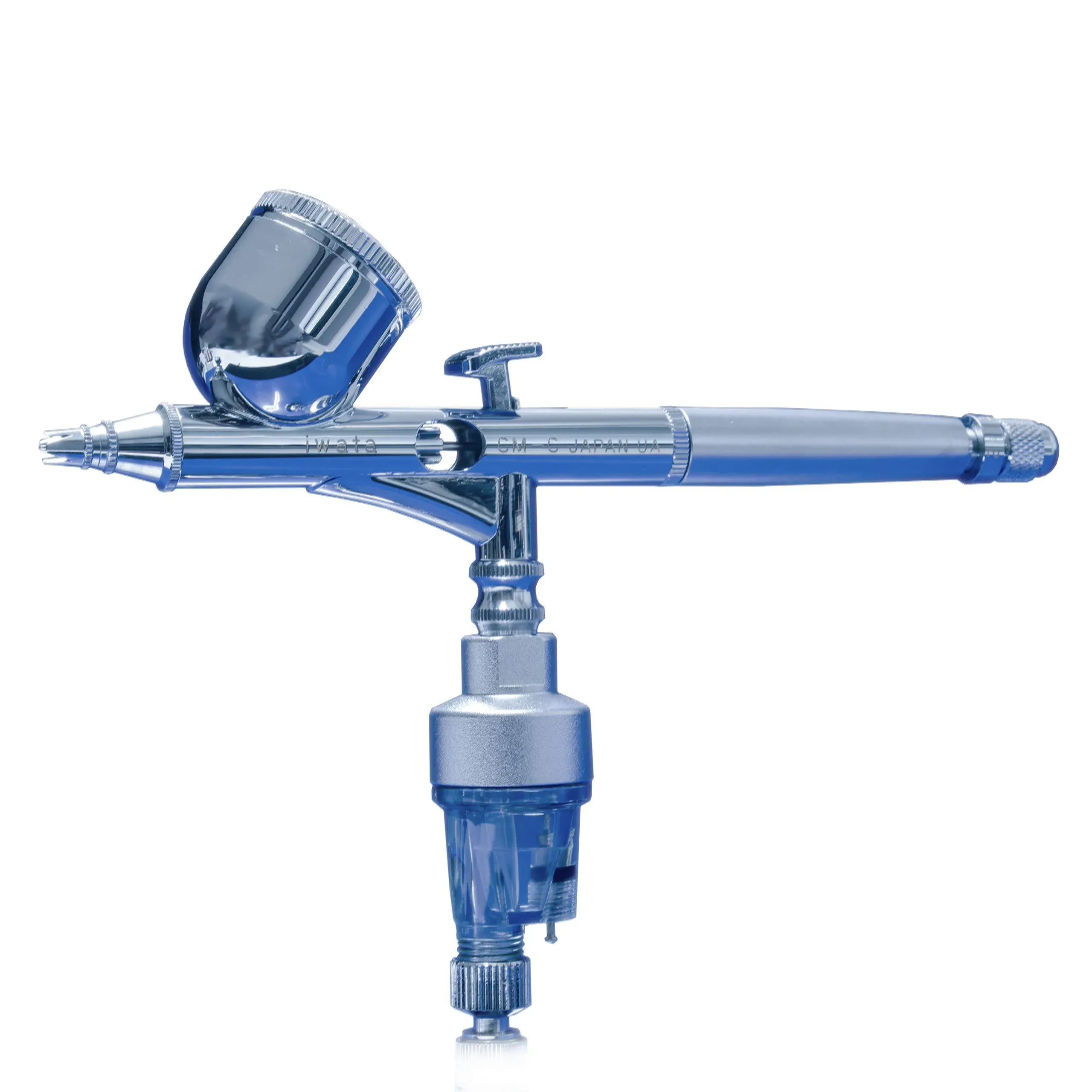 IWATA Custom Micron CM-C Gravity Feed Dual Action Airbrush