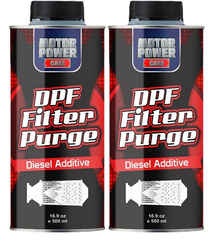 MotorPower Care DPF Filter Purge: The Most Economical Way to Clean and Protect Your Diesel Particulate Filter, Diesel Additive