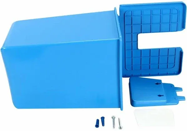 San Jamar SI2000 Blue Saf-T-Ice Scoop Caddy