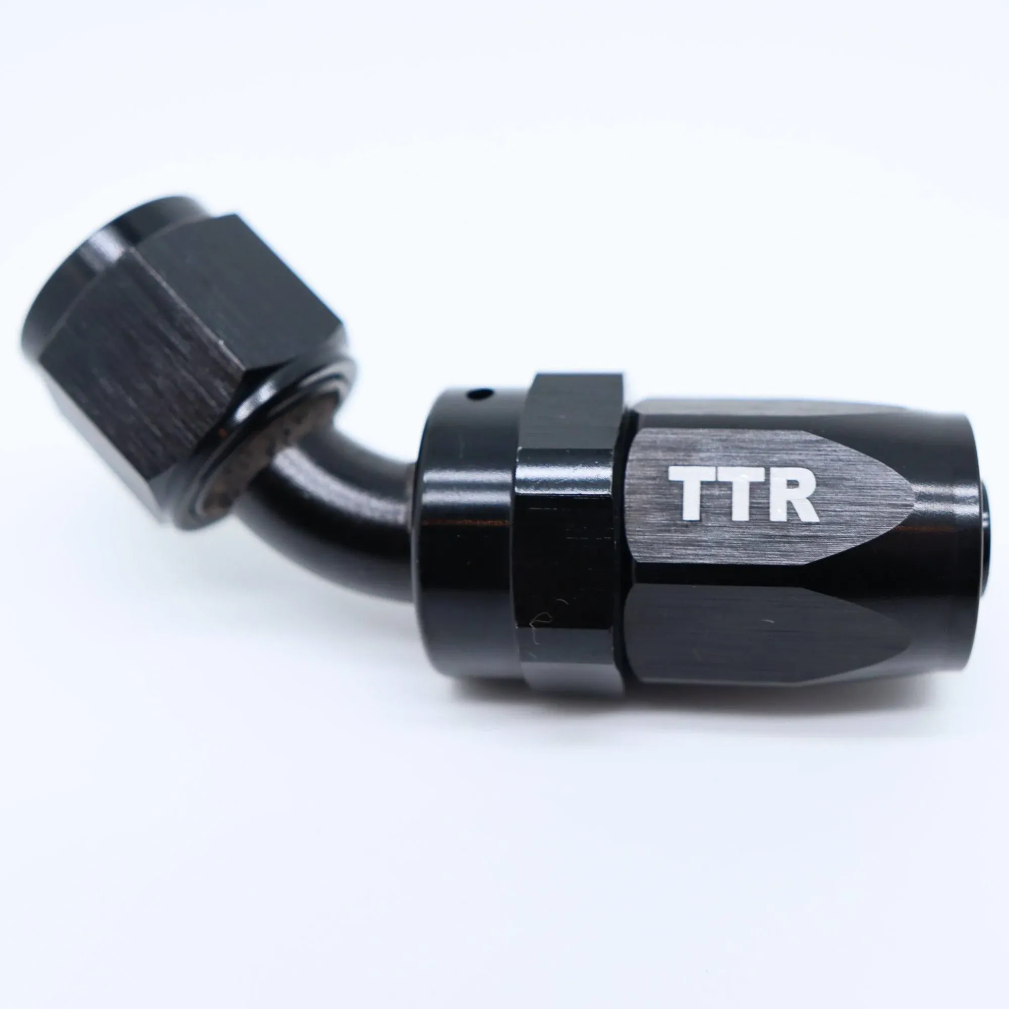 TT Racing AN-6 6AN AN6 45 Degree Reusable Swivel Fitting Hose End Grade A Black ...