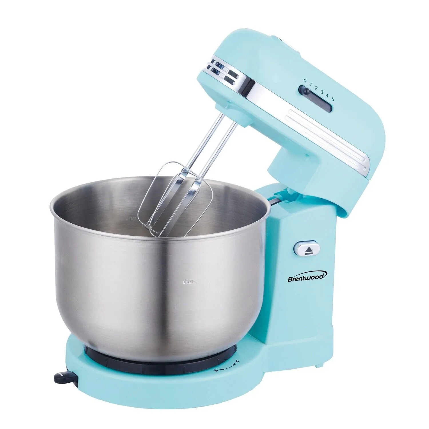 BRENTWOOD SM-1162BL 5-Speed Stand Mixer with 3.5-Qt. Stainless Steel Mixing B...