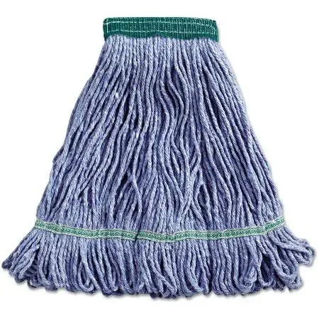 Boardwalk Blue Super Loop Cotton Fiber Wet Mop Head, M