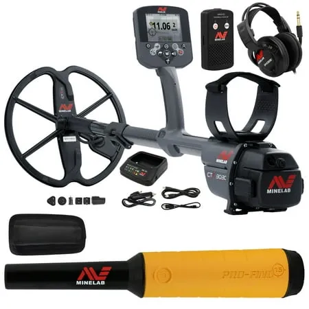 Minelab CTX 3030 Ultimate Waterproof Metal Detector with Minelab Pro Find 15 Pin