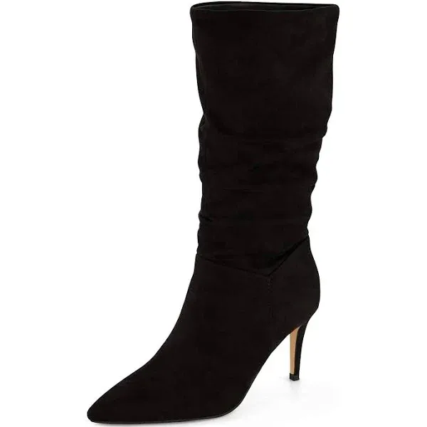 Porsha Tall Slouch Dress Boot Black / Wide / 8