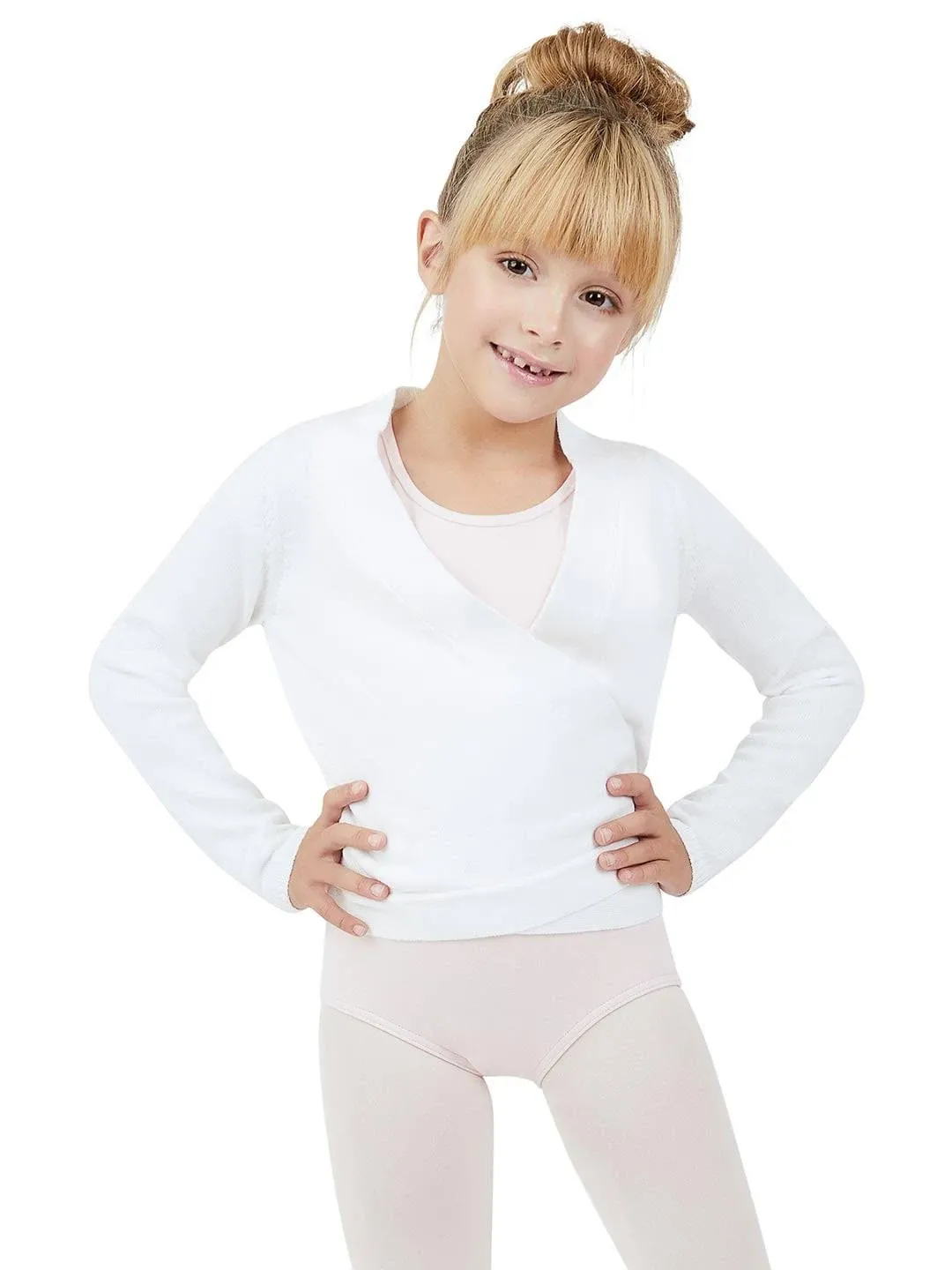 Capezio Girls' Wrap Sweater