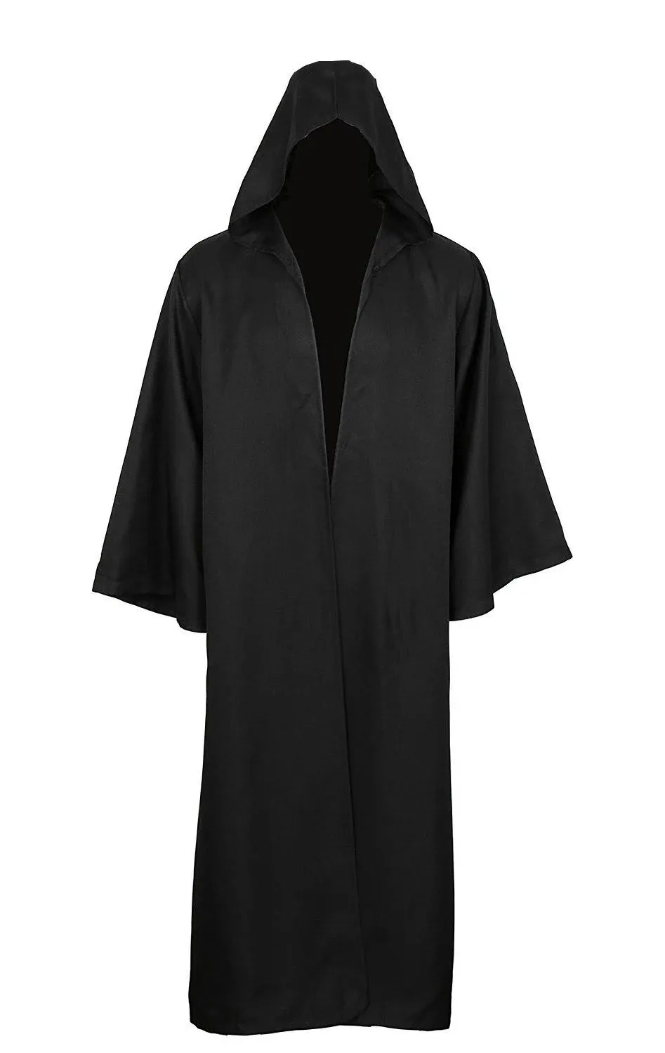 Adult Halloween Costume Tunic Hoodies Robe Cosplay Capes Black Large