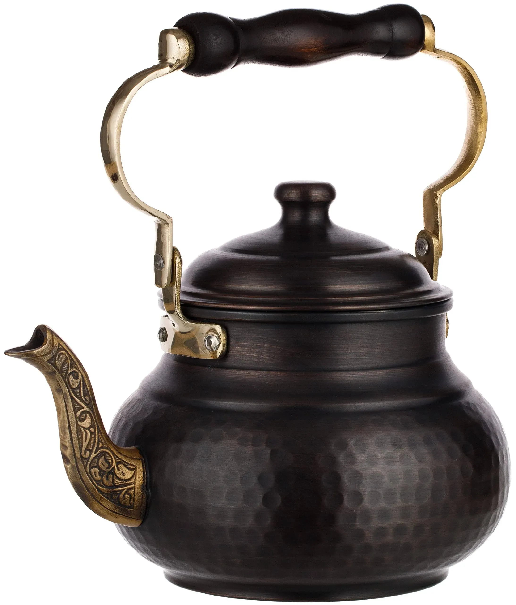 DEMMEX 2017 Hammered Copper Kettle Stovetop Teapot