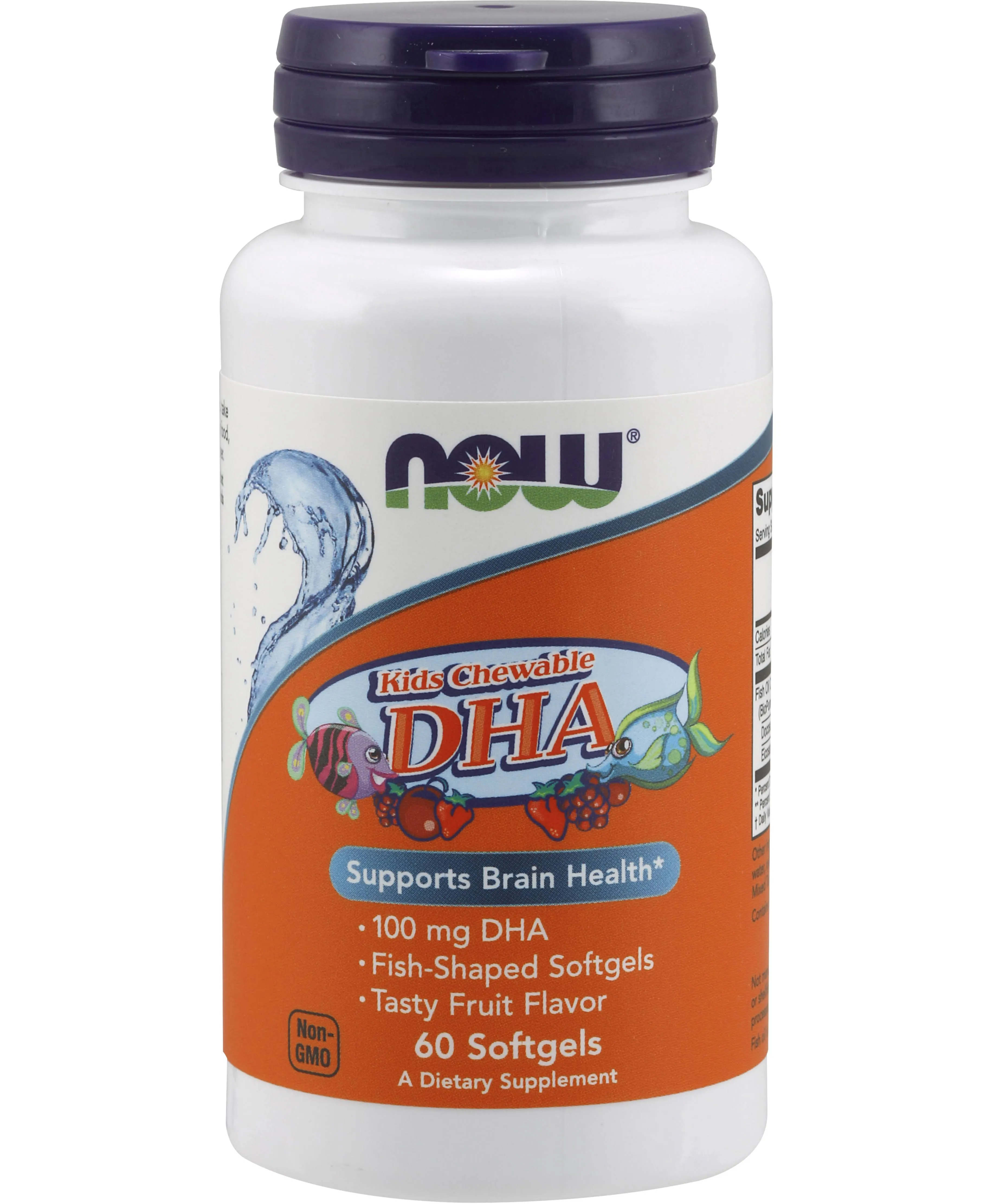 Now DHA Kids Chewable,60 Softgels