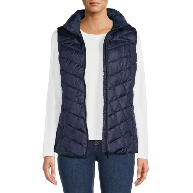 Alpine Swiss Jodie Womens Puffer Vest Lightweight Packable Quilted Vest Jacket