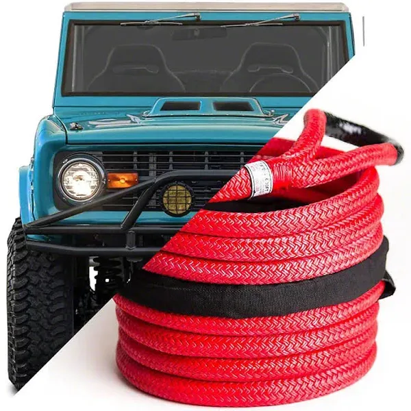 Yankum Ropes 7/8" Kinetic Recovery Rope - Offroad, Jeep, Overland