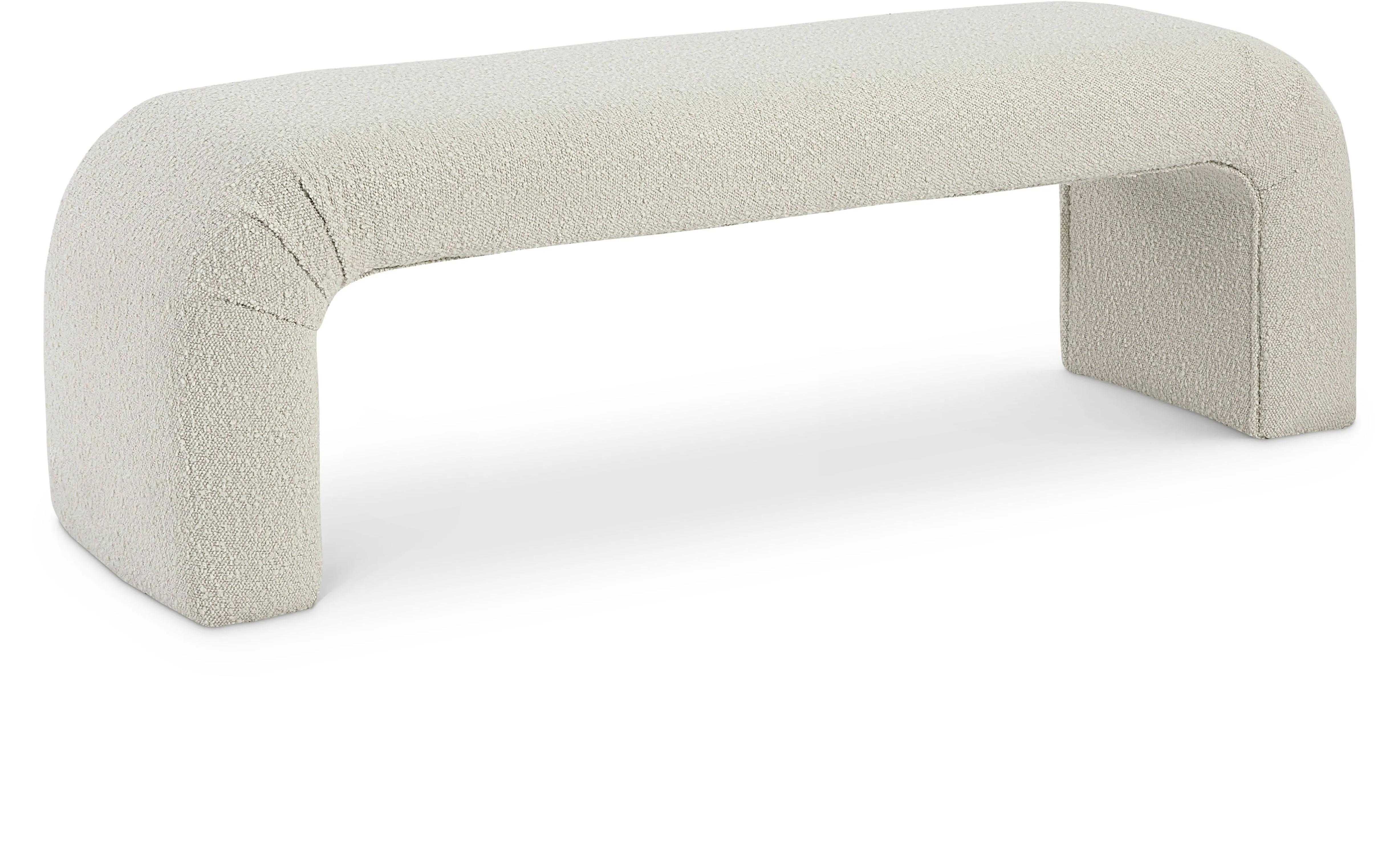 Niagara 52&quot; Boucle Fabric Bench