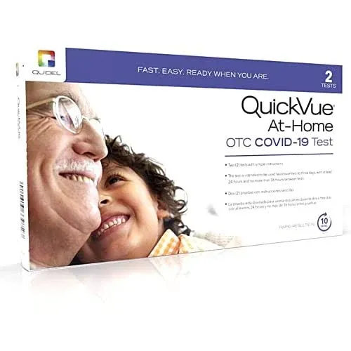 QuickVue At-Home OTC Covid-19 - 2 Test / Kit