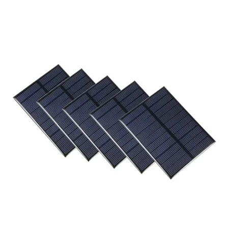 1.2W 5V Small Solar Panel Module DIY Polysilicon f Toys Charger 5Pcs