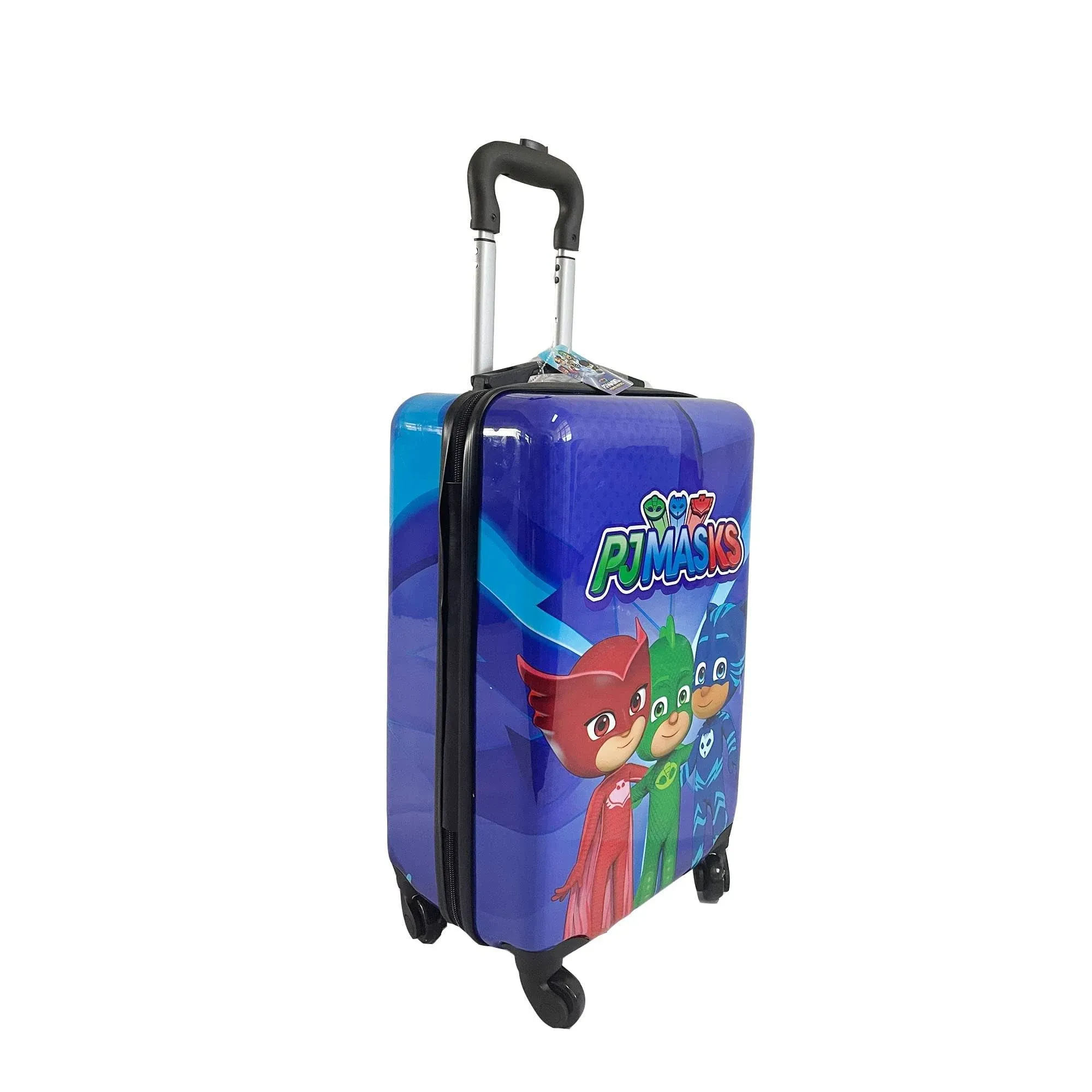 Fast Forward PJ Masks Kids Carry On Luggage 20" Hard-Side Rolling Suitcase With Wheels