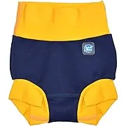 Splash About Boy's Happy Nappy™ Reusable Swim Diaper, Yellow & Navy, 3-4 Years