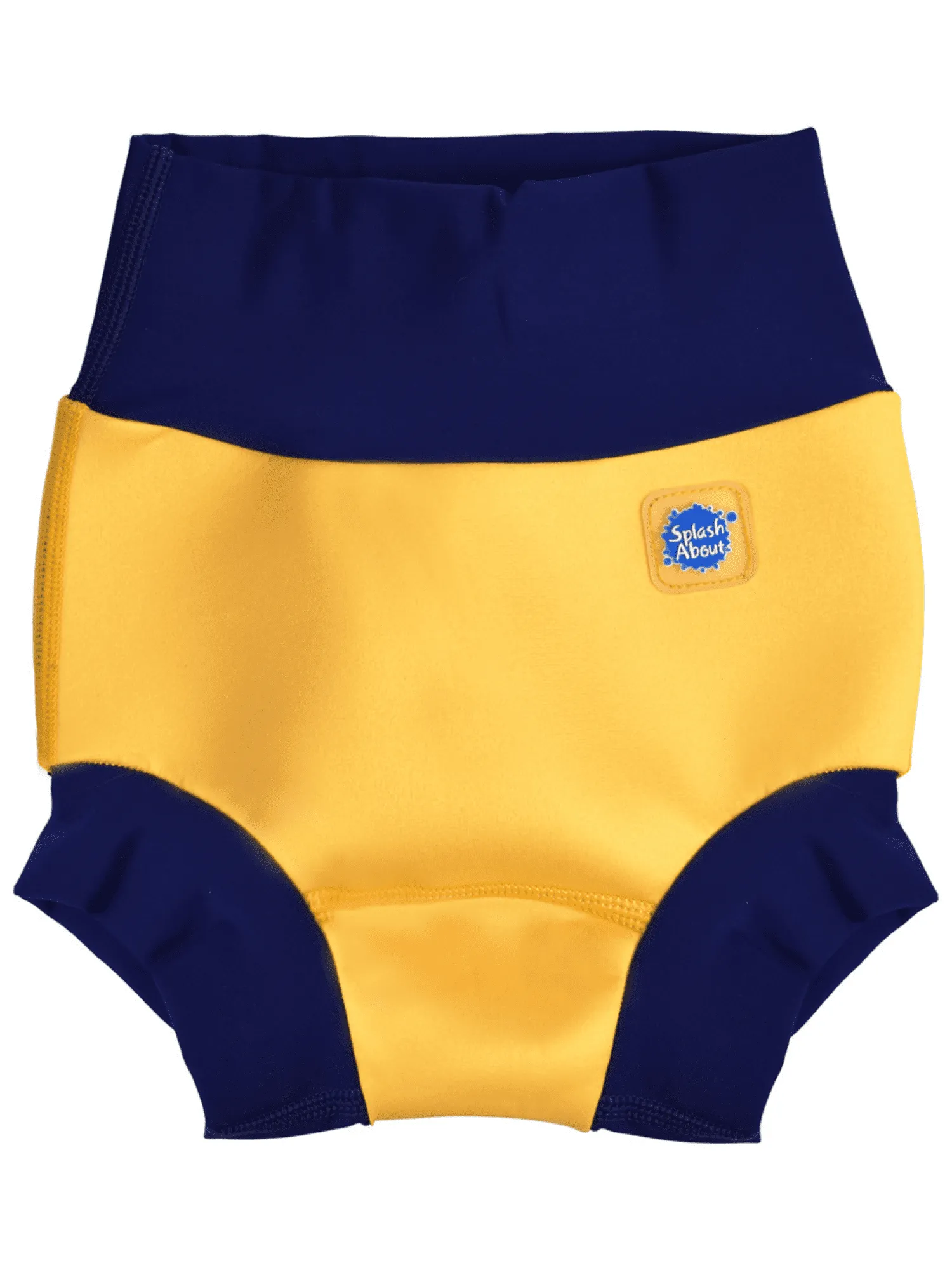 Splash About Boy's Happy Nappy™ Reusable Swim Diaper, Yellow & Navy, 3-4 Years