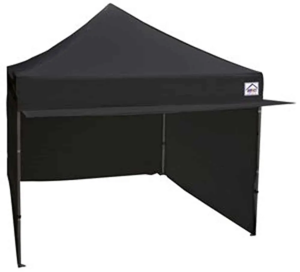 Impact Canopy 10' x 10' Canopy Tent with Awning, Sidewalls, and Roller Bag ...