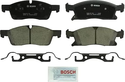 BOSCH BC1455 QuietCast Premium Ceramic Disc Brake Pad Set - Compatible With Select Dodge Durango; Jeep Grand Cherokee; Mercedes-Benz GL350, GLE300d, GLE350, ML250, ML350, ML400; FRONT