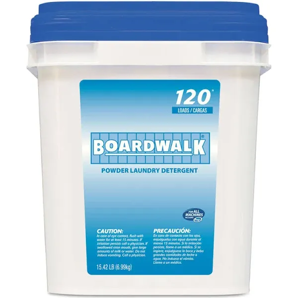 Boardwalk Laundry Detergent Powder, Summer Breeze, 15.42 lb Bucket