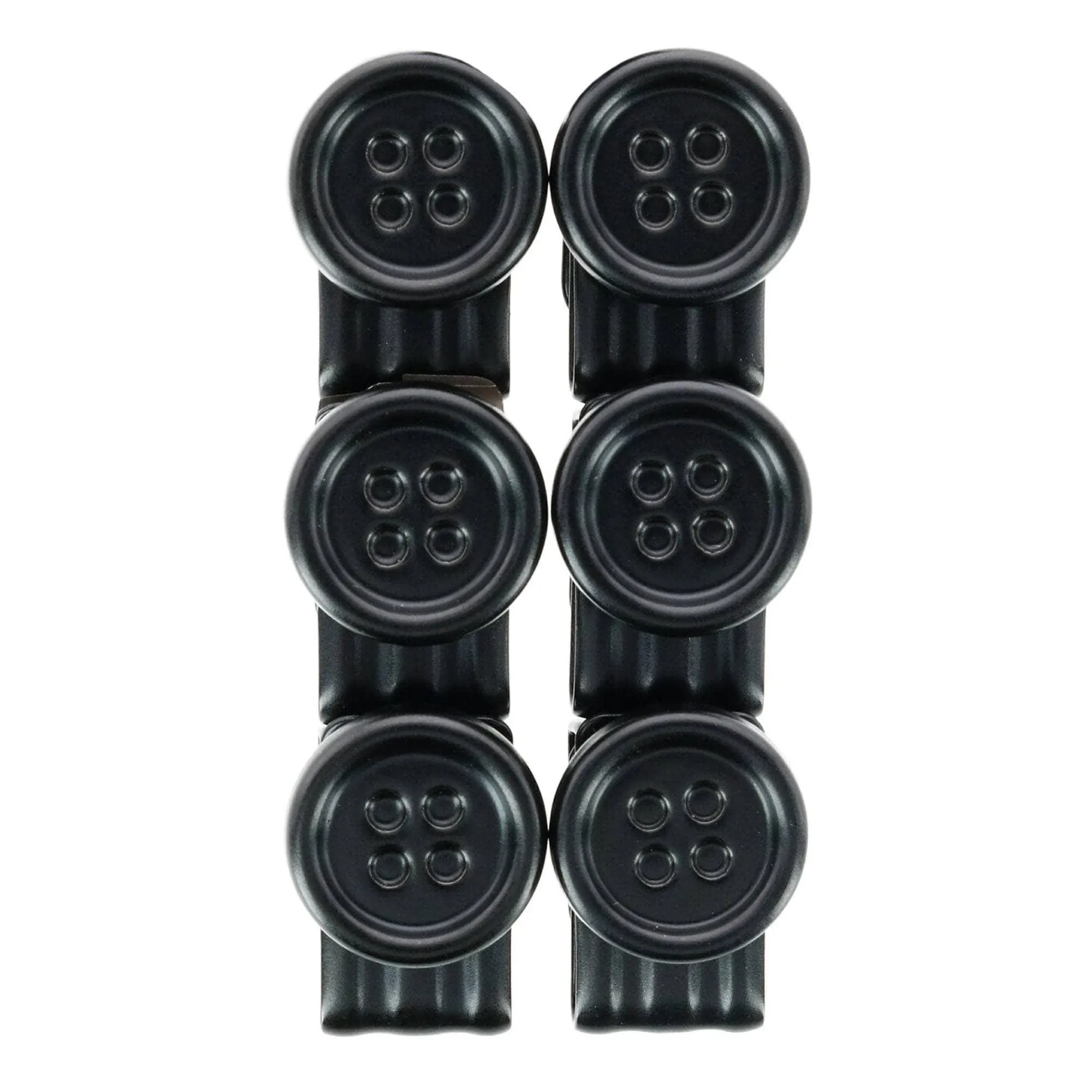 Trafalgar No Sew Moveable Button End Brace Clips (Set of 6)