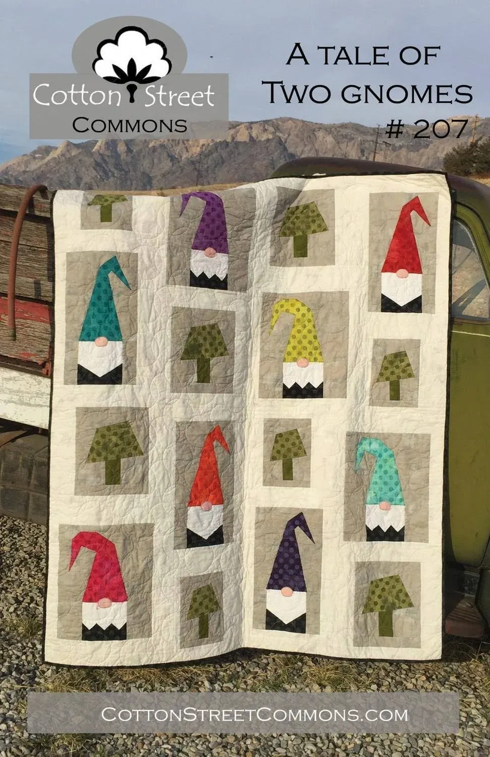 Tale of Two Gnomes Quilt Pattern by No.2 Abbey Lane