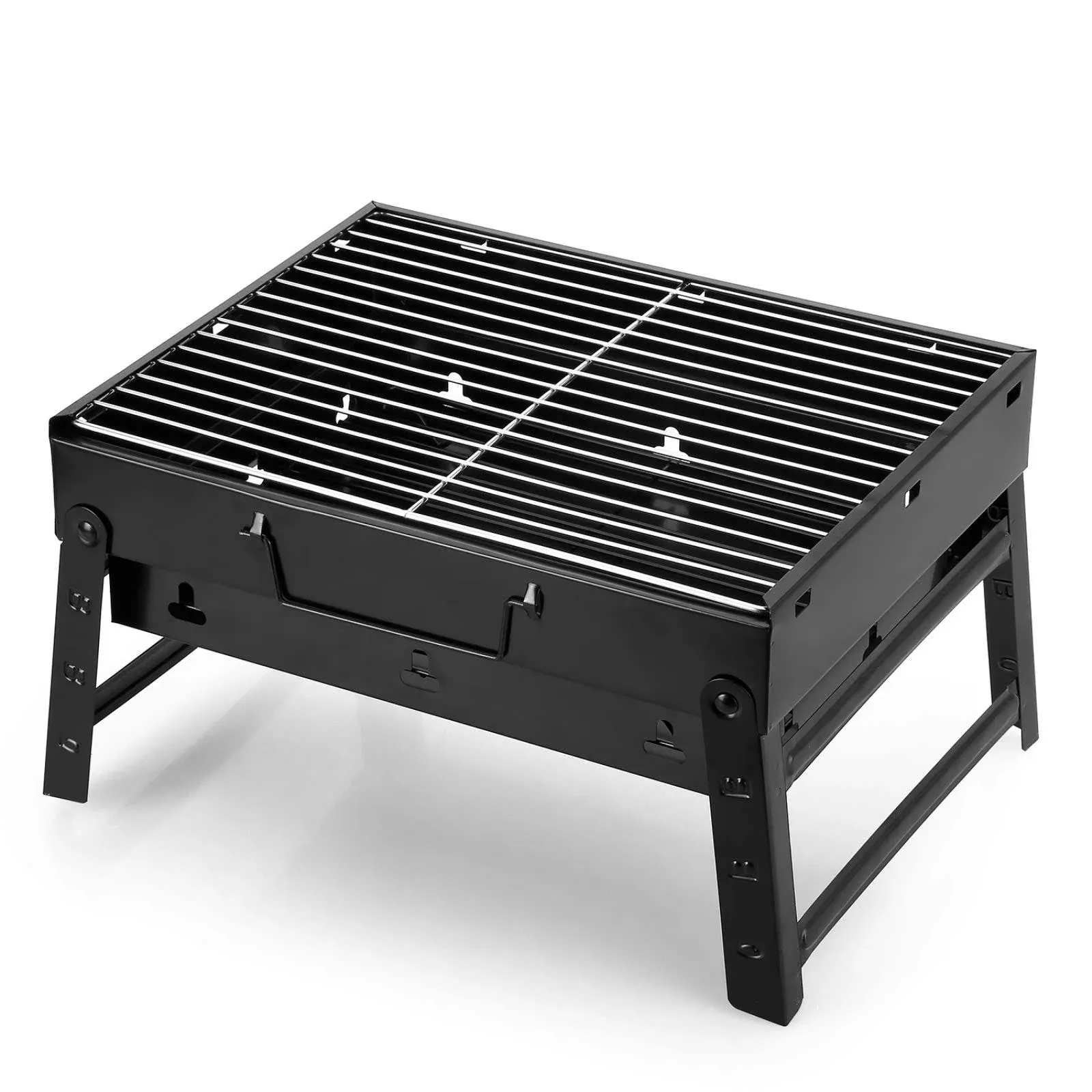 AGM BBQ Charcoal Grill, Folding Portable Lightweight Barbecue Grill Tools for ...