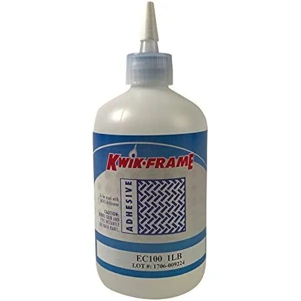  6-pack of Kwik Frame cyanoacrylate adhesive 16 oz (super glue)