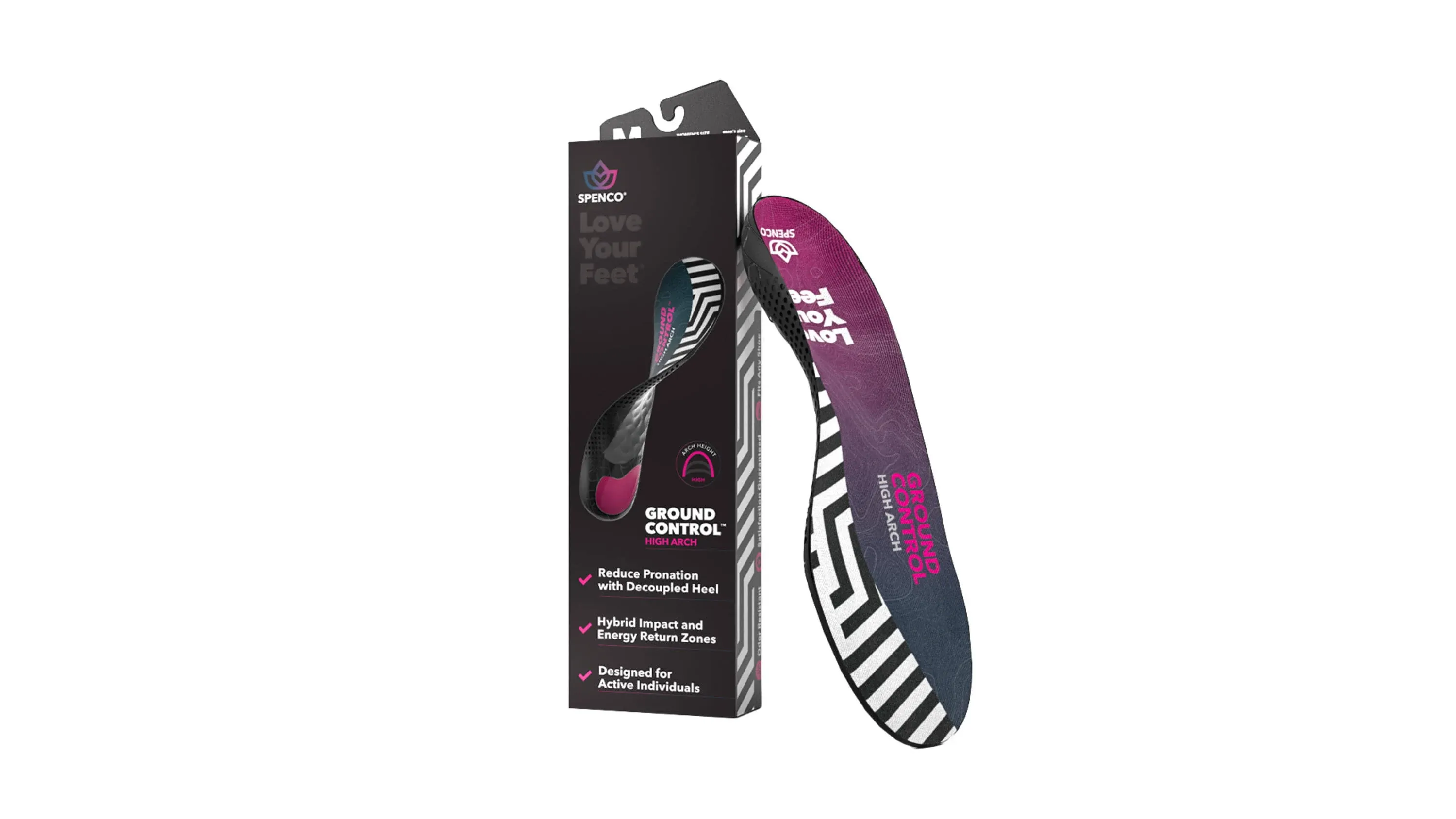 Spenco Ground Control High Arch Insoles