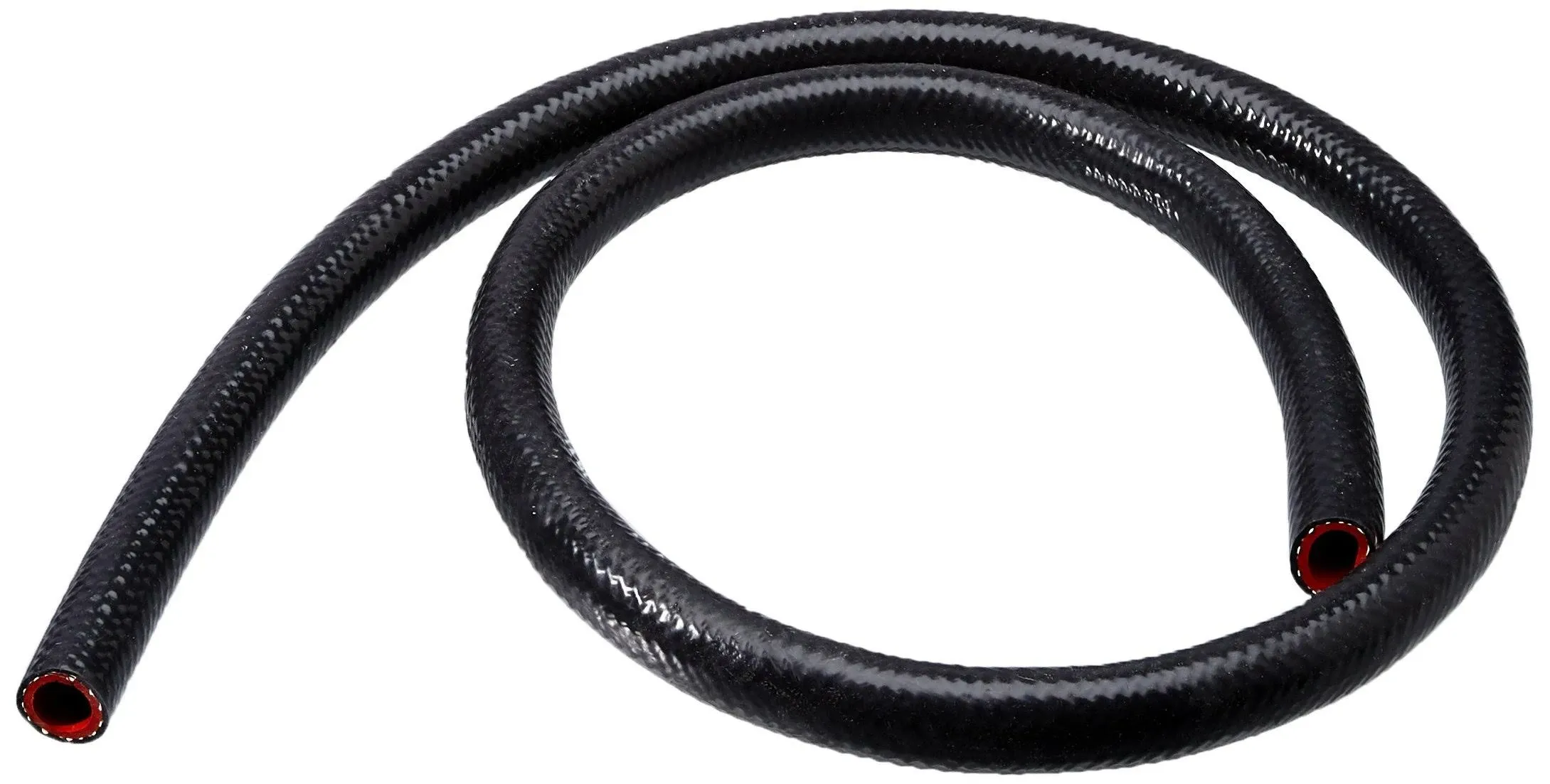 Vibrant 3/4in (19mm) I.D. x 5 ft. Silicon Heater Hose reinforced - Black