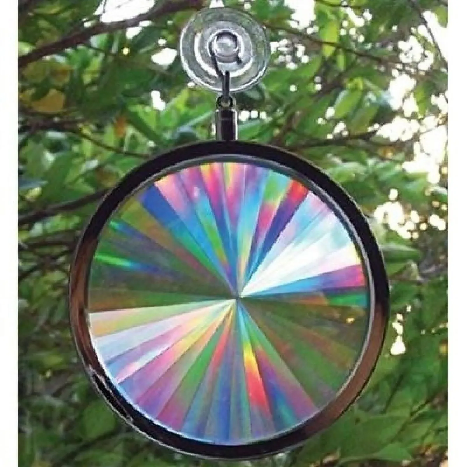 Suncatcher -Clear Axicon Rainbow Window Sun Catcher mobile colors reflect light