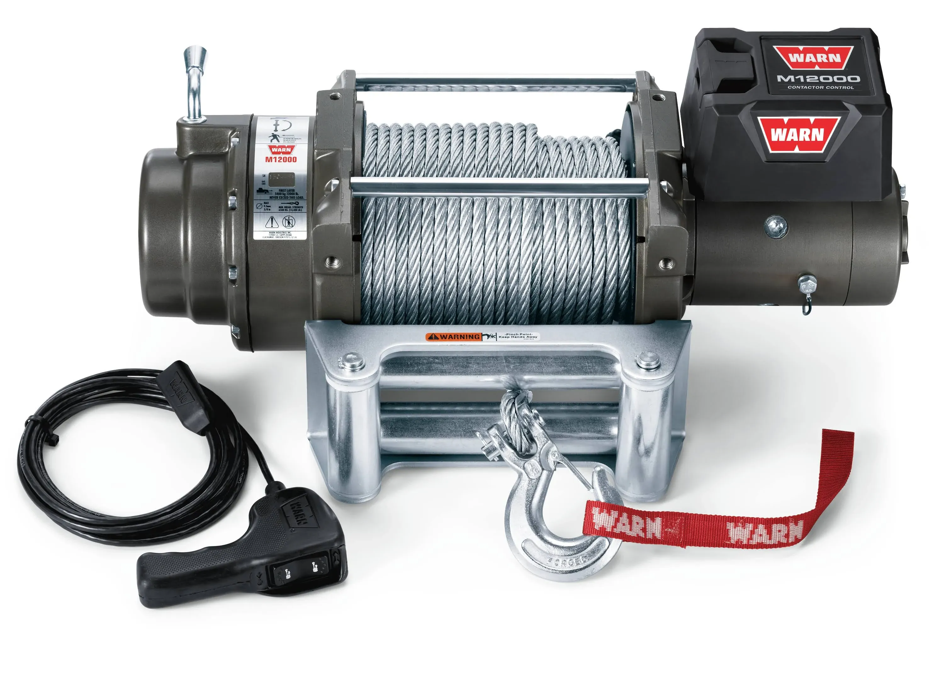 Warn M12 12V Heavyweight Winch - 17801