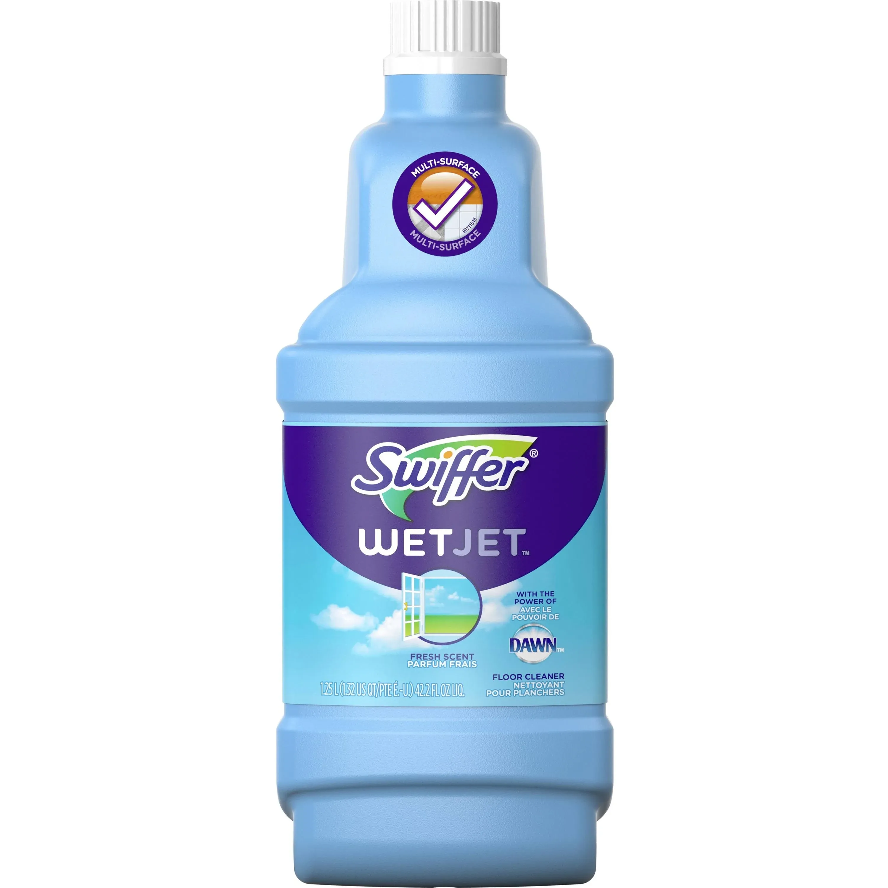 Swiffer WetJet Antibacterial Solution Fresh Citrus Refill 2 Count / 1.25 Liters