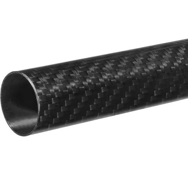 Carbon Fiber Tube - Twill Weave - 5/8" ID x 3/4" OD x 6 ft. Long BULK-CT-CF-9