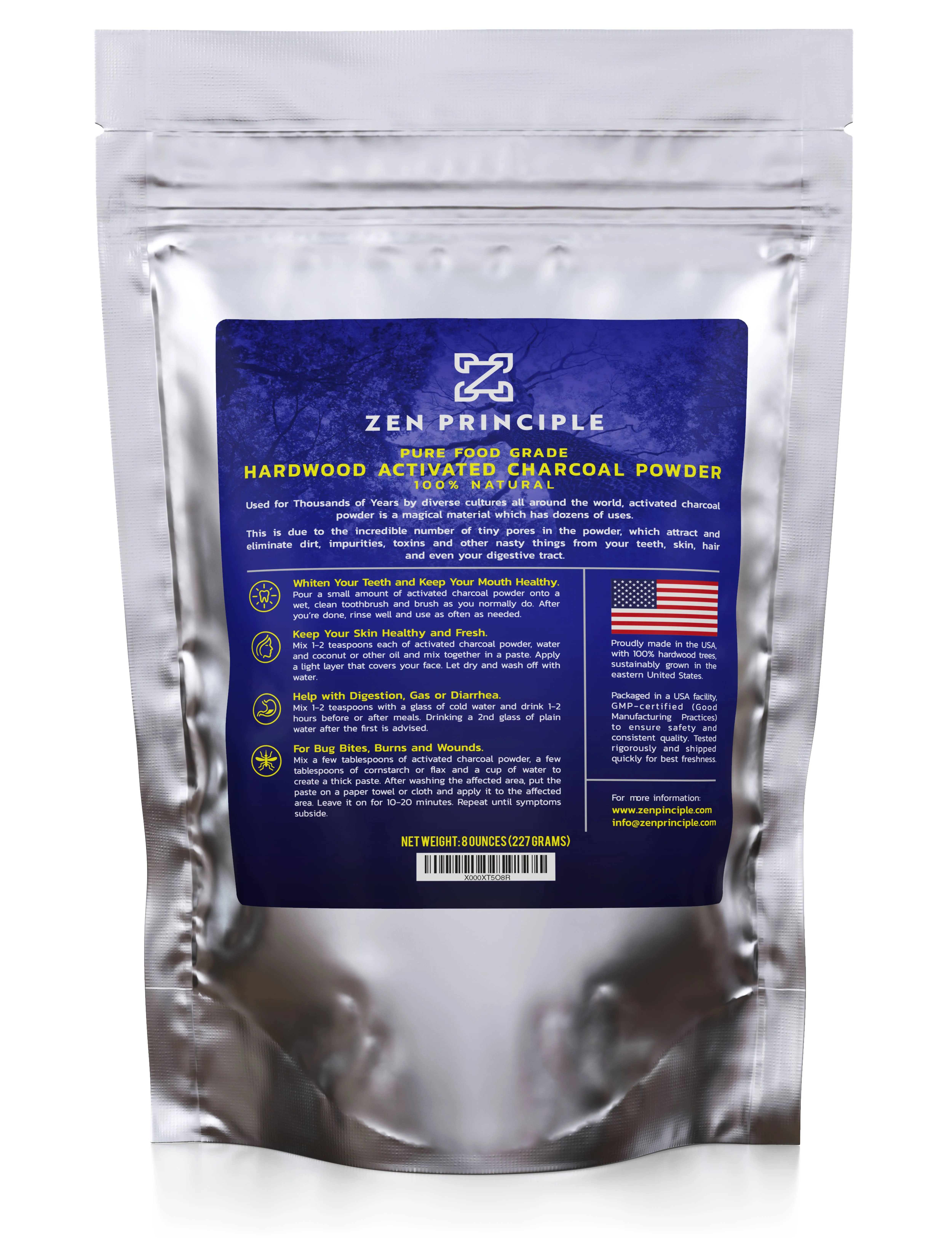 Hardwood Activated Charcoal Powder