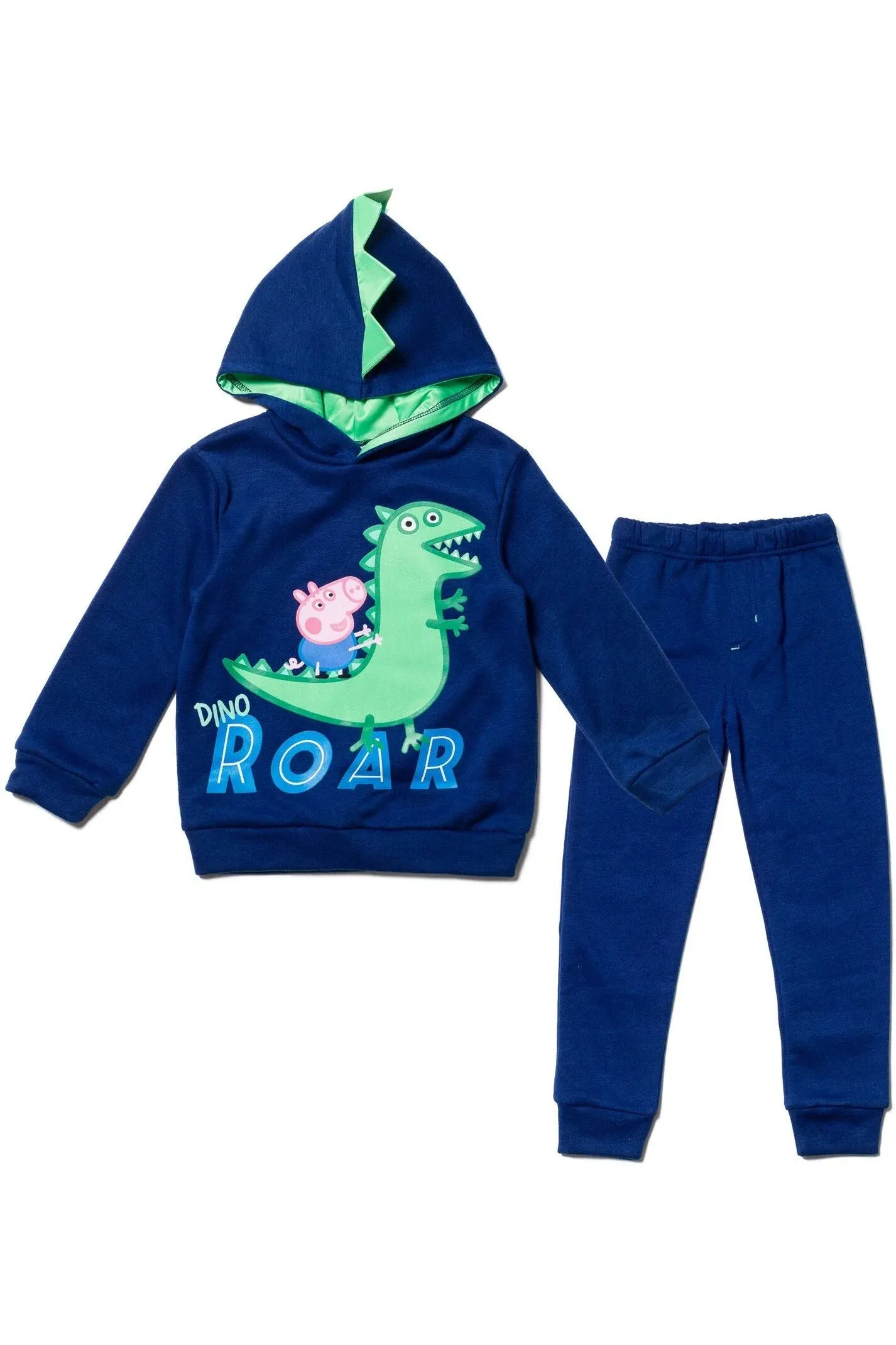 Peppa Pig George Fleece Pullover Hoodie and Jogger Pants Outfit Set