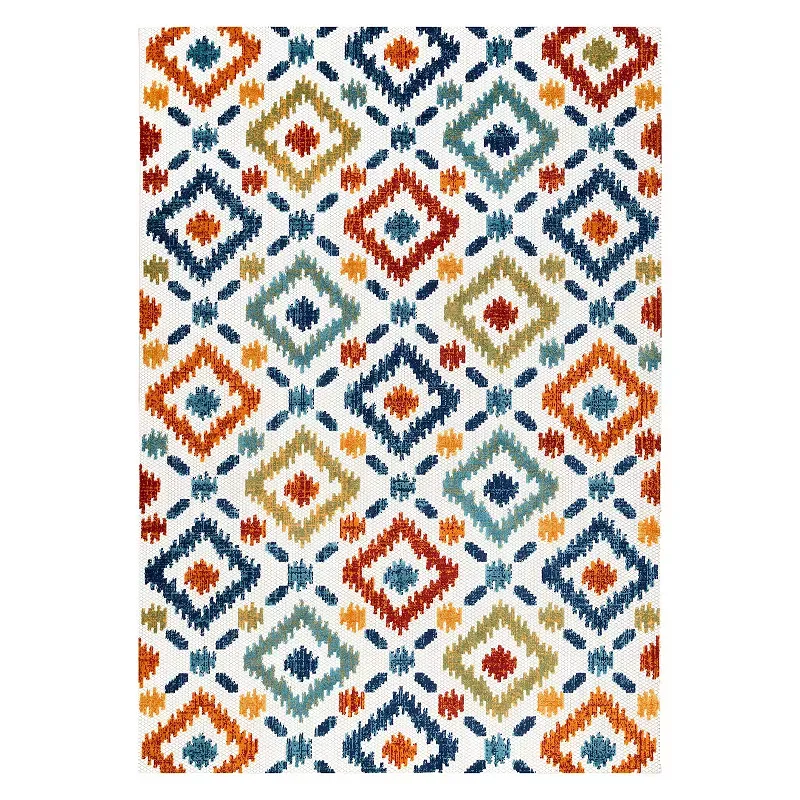 Nuloom Indoor/Outdoor Transitional Labyrinth Area Rug