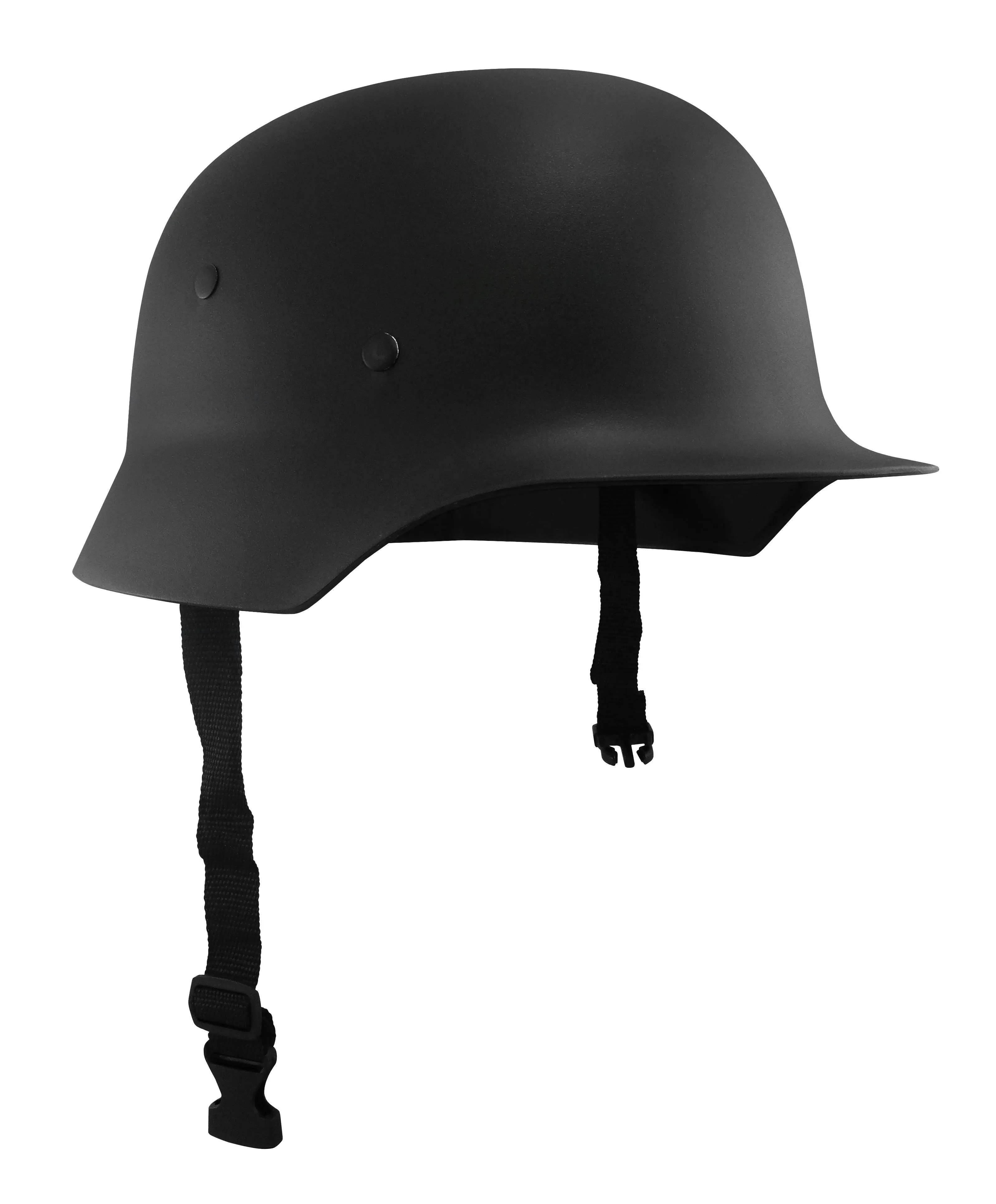 Nicky Bigs Novelties Adult Military German Army Helmet Replica Tactical Halloween Costume Accessory Black One Size