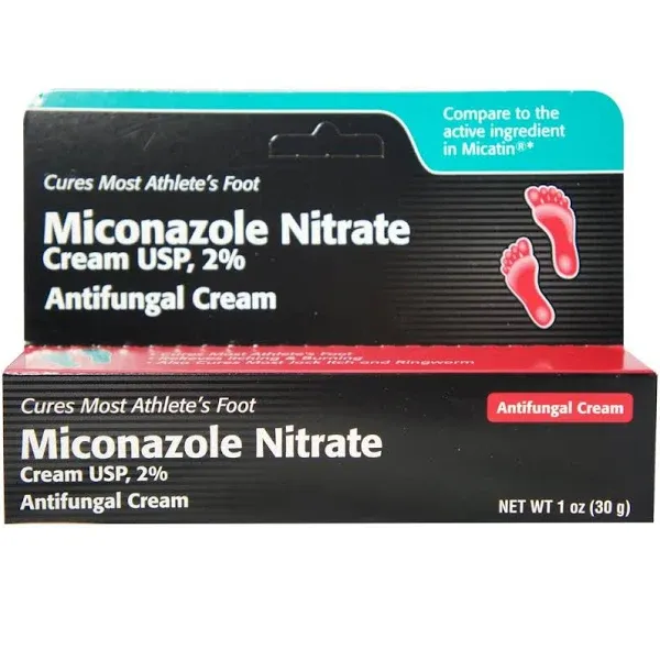 Miconazole Nitrate 2% Antifungal Cream