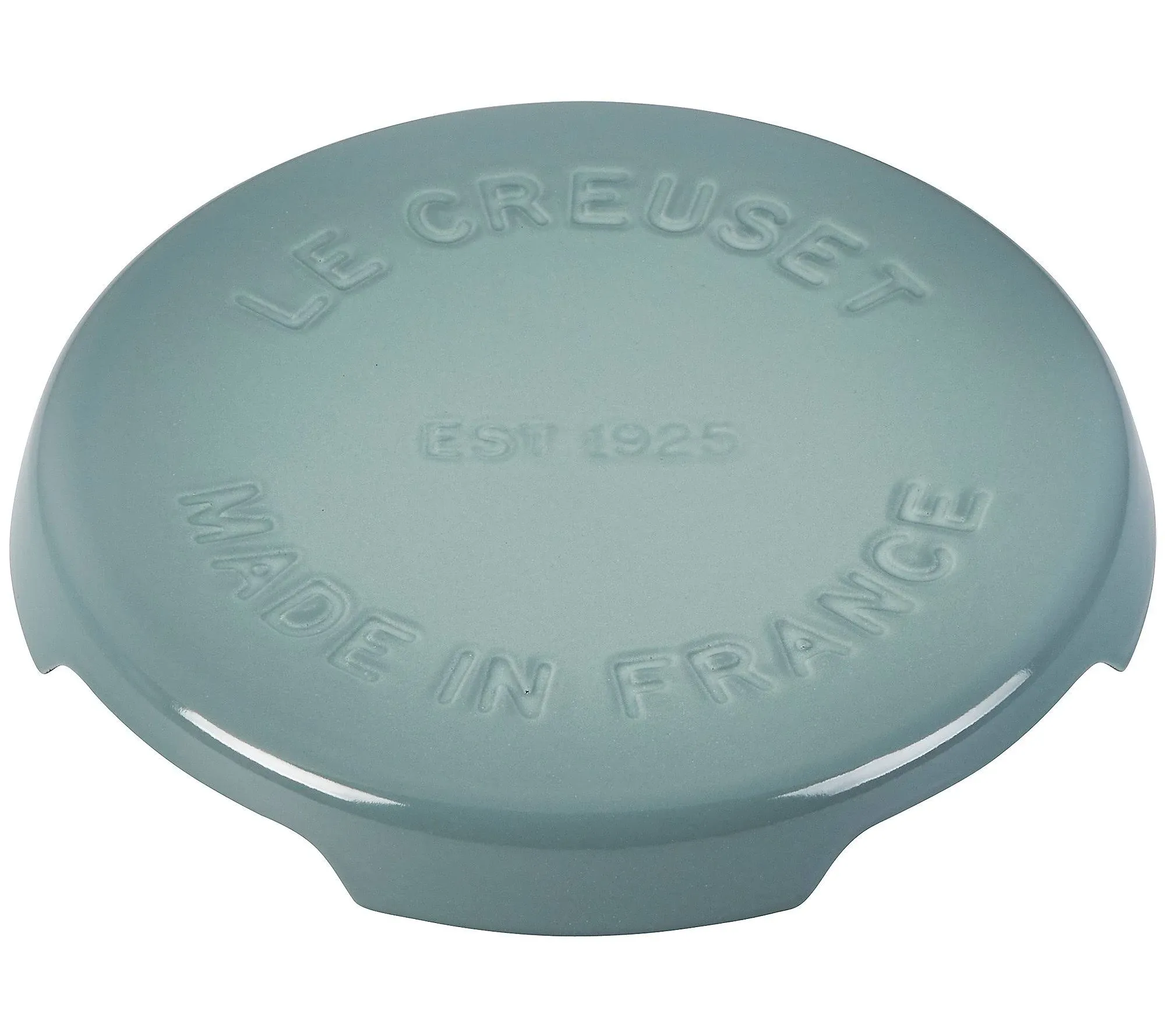 Le Creuset Enameled Cast Iron Signature Trivet, 8.8", Sea Salt