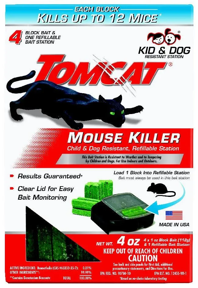 Tomcat Mouse Killer Station