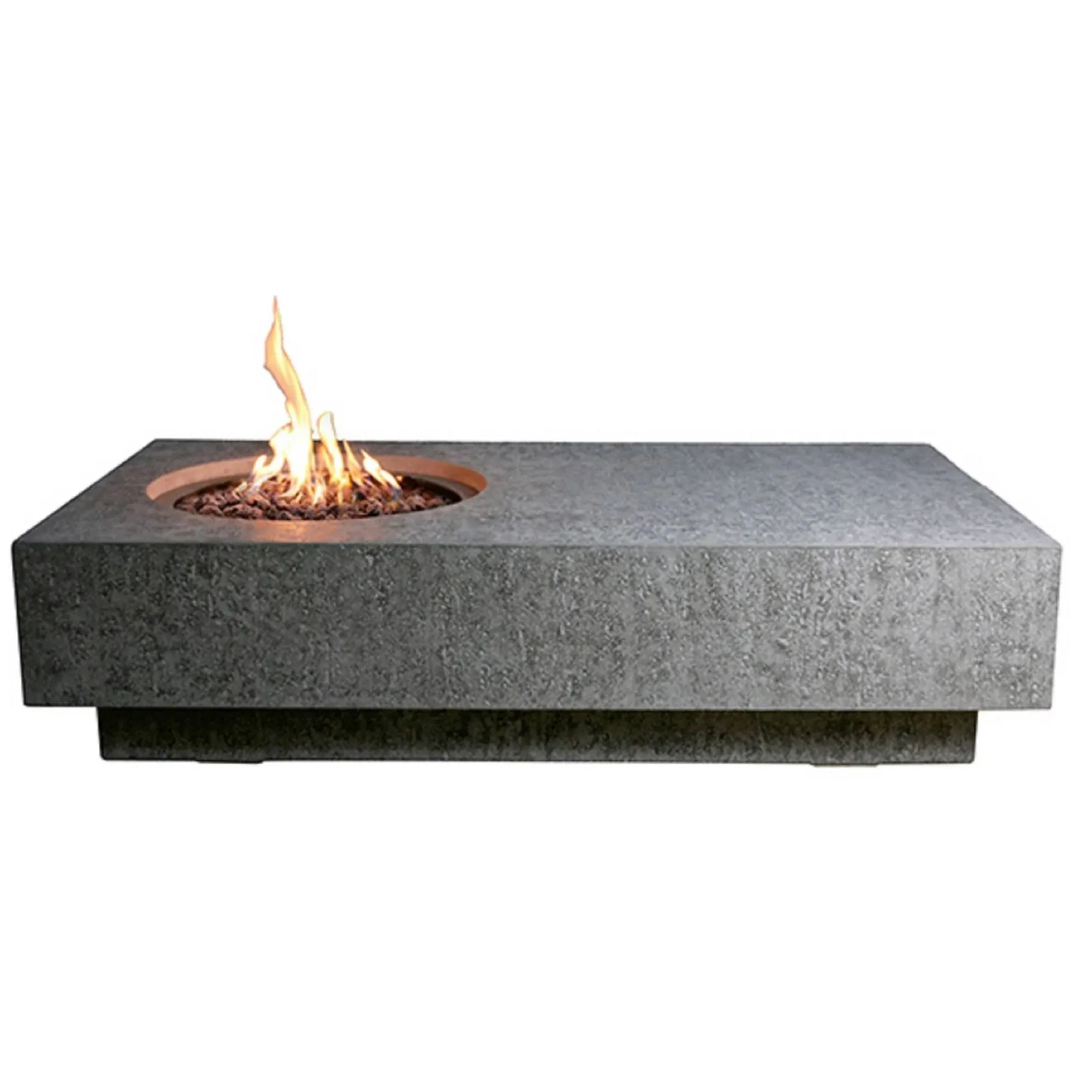 Outdoor Metropolis Fire Pit Table - Natural GAS