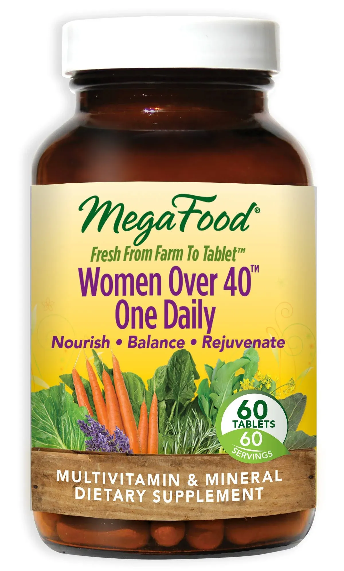 MegaFood Women Over 40 One Daily Multivitamin, Tablets - 30 count