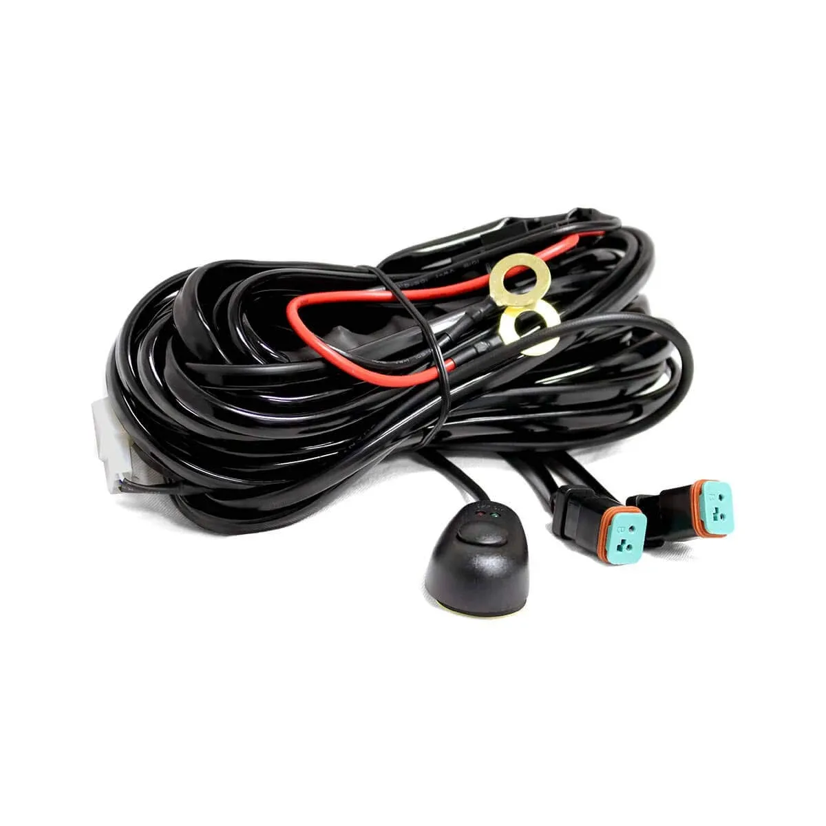 Wiring Harness Kit 40A 12V Switch Power On/Off Relay Fuse for Car LED Light Bars