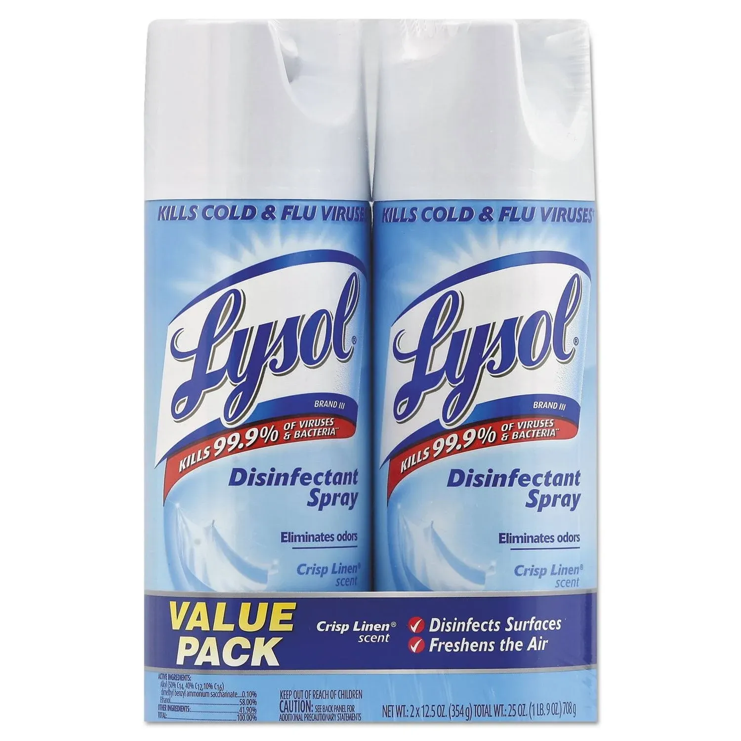 Lysol Crisp Linen Disinfectant Spray