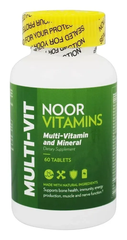 Noor Vitamins, Multi-Vitamin and Mineral